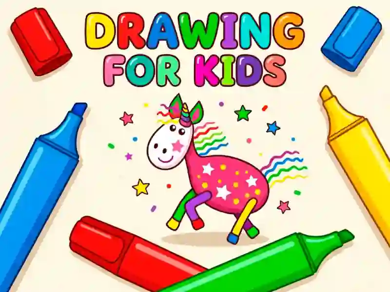 Mchezo Drawing For Kids online