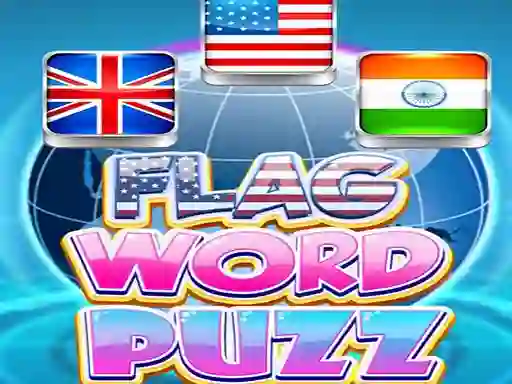 Mchezo Flag Word Puzz online