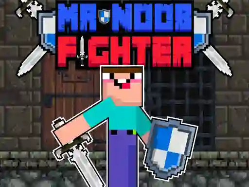 Mchezo Mr Noob Fighter online