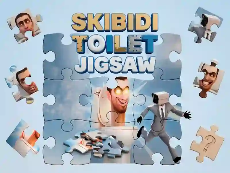 Mchezo Skibidi Toilet Jigsaw online