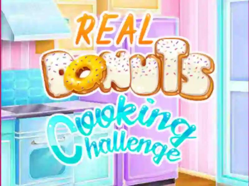 Mchezo Real Donuts Cooking Challenge online