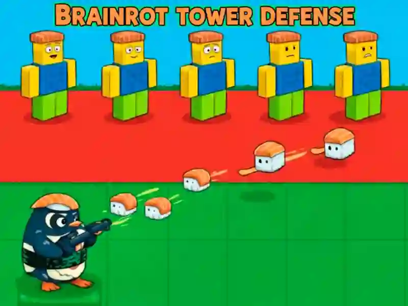 Mchezo Brainrot Tower Defense online
