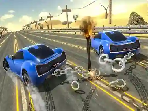 Mchezo Chain Car Stunt online