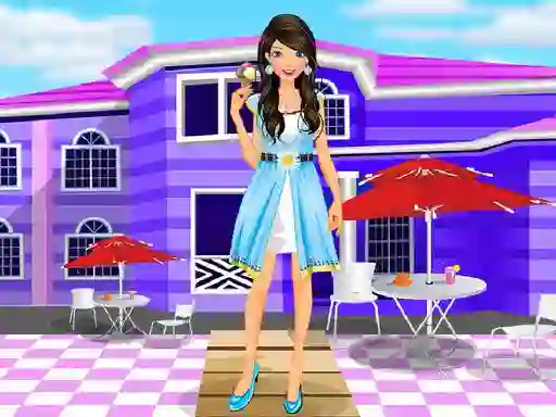 Mchezo Summer Vacation Dressup online