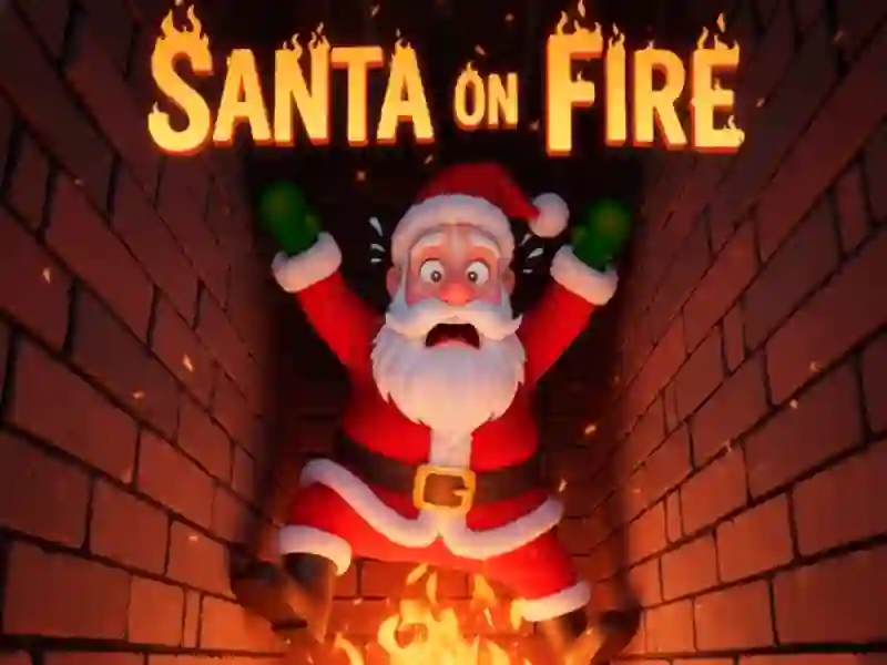 Mchezo Santa on Fire online