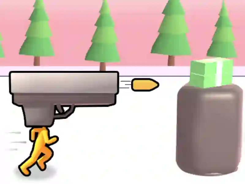 Mchezo Gun Head Run online