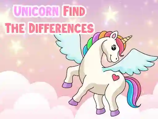 Mchezo Unicorn Find The Differences online