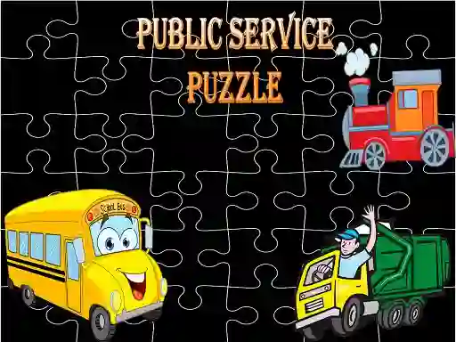 Mchezo Public Service Puzzle online
