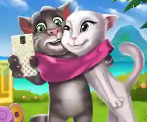 Mchezo Kittens Selfie Time online