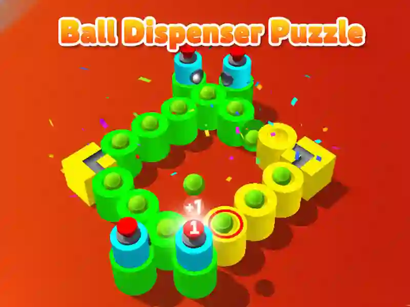 Mchezo Ball Dispensor Puzzle online