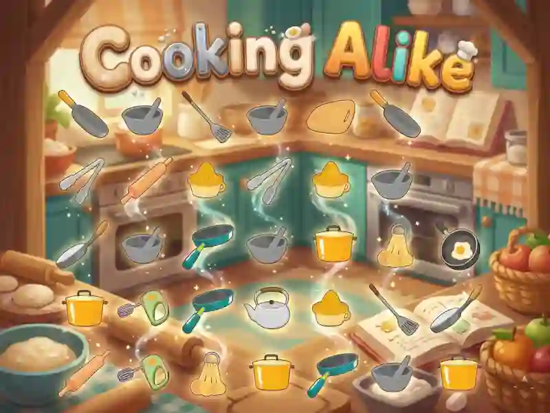 Mchezo Cooking Alike online