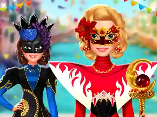Mchezo Ellie and Friends Venice Carnival online