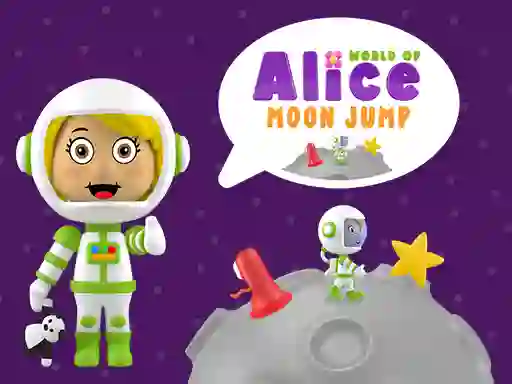 Mchezo World of Alice Moon Jump online