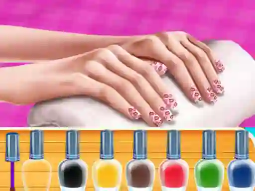 Mchezo Elsa's Fashion Nail Art DIY Blog online