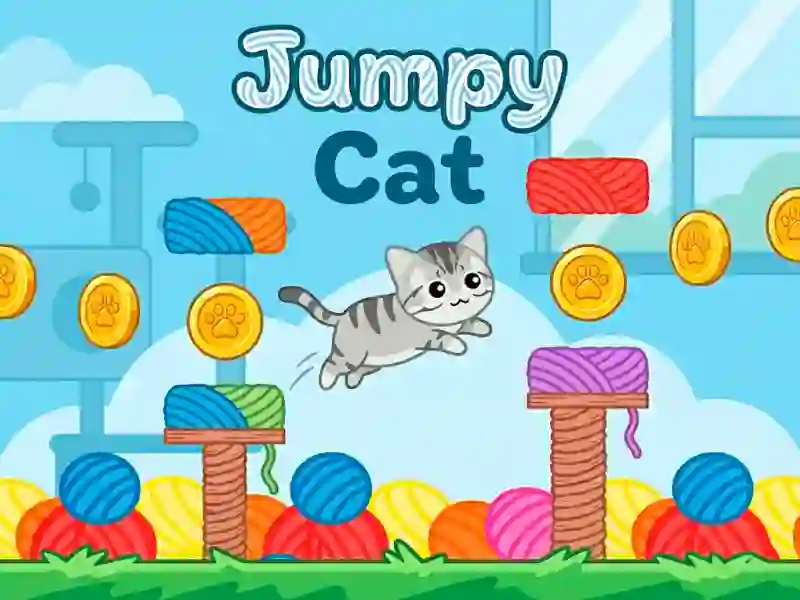 Mchezo Jumpy Cat online