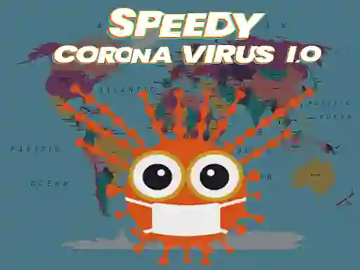 Mchezo Speedy Corona Virus.io online