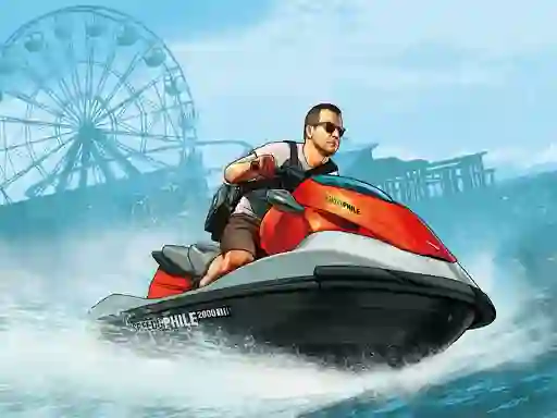 Mchezo Jet Ski Puzzle online