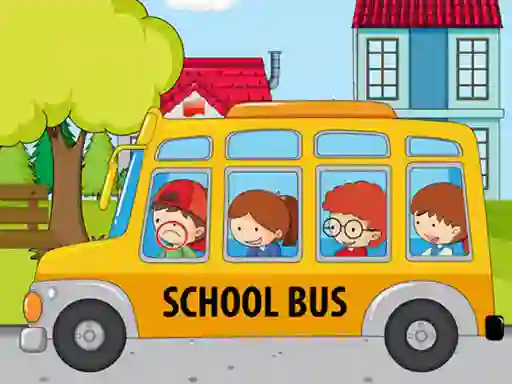 Mchezo School Bus Differences online