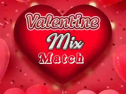 Mchezo Valentine Mix Match online