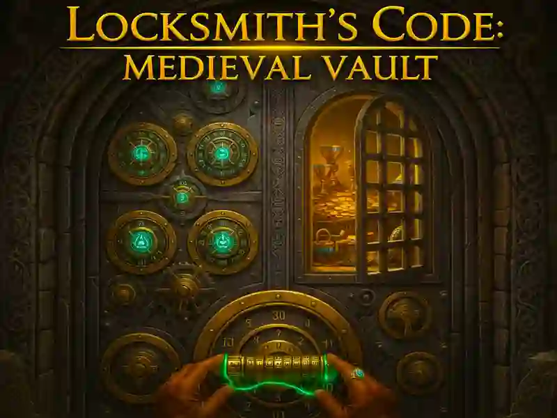 Mchezo Locksmith's Code Medieval Vault online