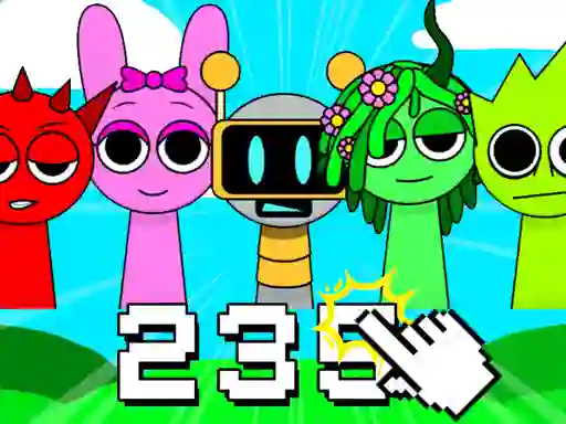 Mchezo Sprunki Clicker Game online