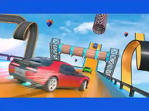 Mchezo Car Stunt Races: Mega Ramps 2023 online