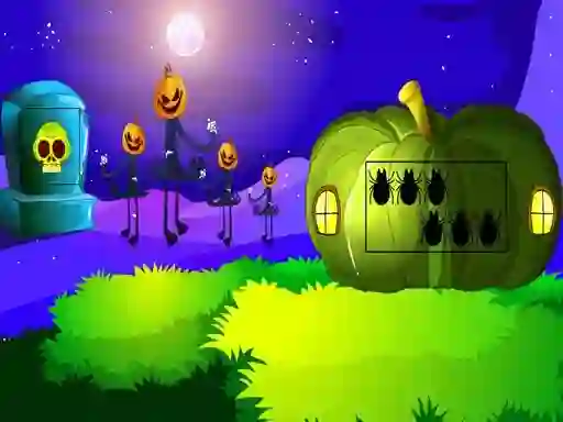 Mchezo Halloween Pumpkin Forest Escape online