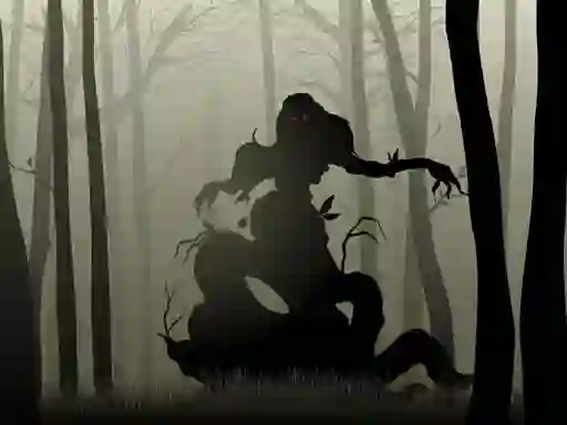 Mchezo Evil Spirits Jigsaw online