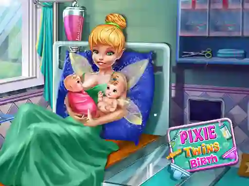 Mchezo Pixie Twins Birth online