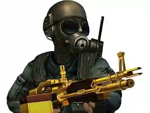 Mchezo Gold Gun Fury online
