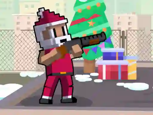 Mchezo Xmas Rooftop Battles online