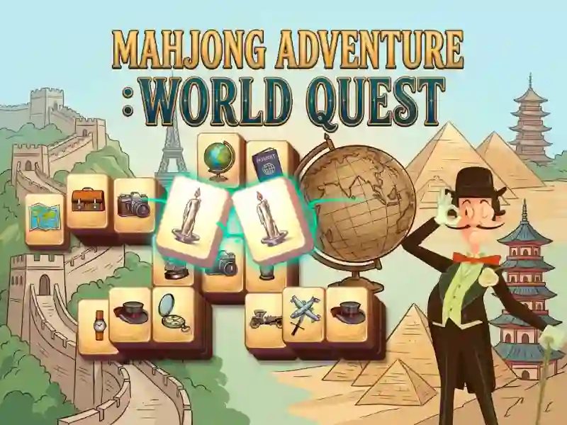 Mchezo Mahjong Adventure: World Quest online