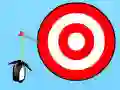 Mchezo Penguin with Bow Golf online