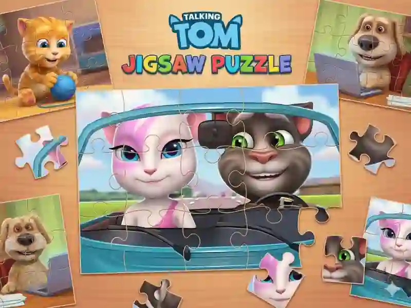 Mchezo Talking Tom Jigsaw Puzzle online