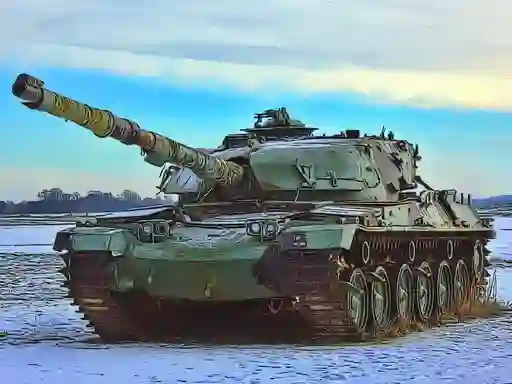 Mchezo Military Tanks Jigsaw online
