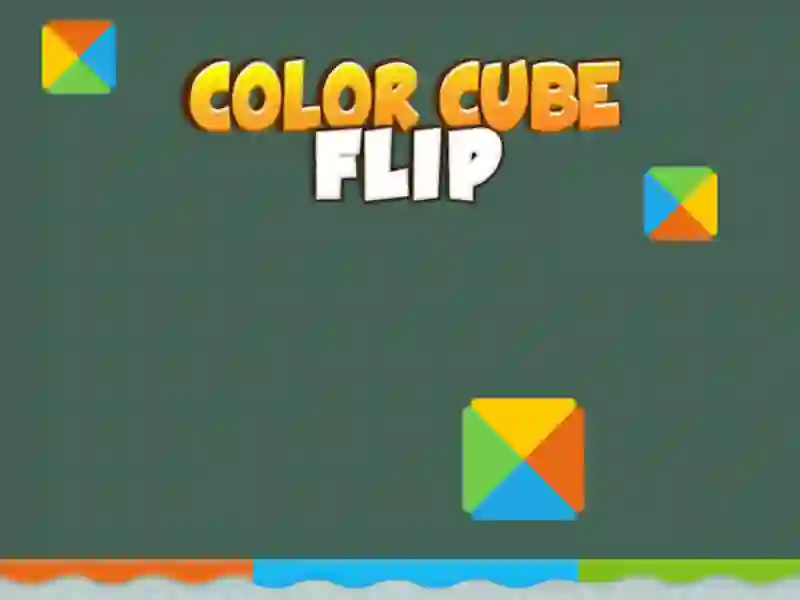 Mchezo Color Cube Flip online