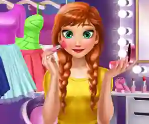 Mchezo Ice Princess Makeup Time online