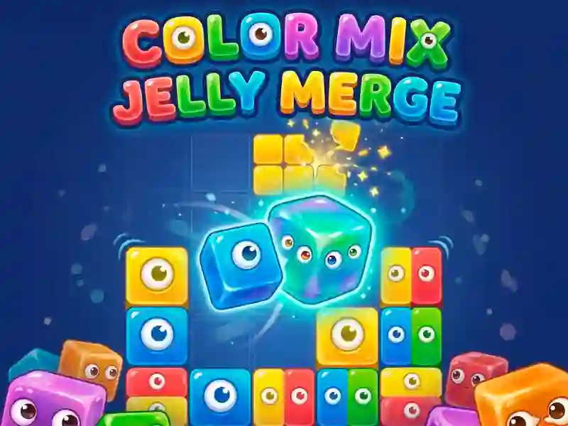 Mchezo Color Mix - Jelly Merge online