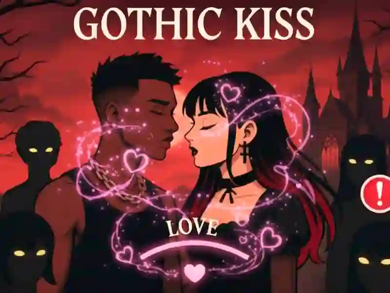 Mchezo Gothic Kiss online