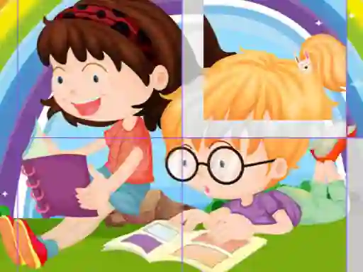 Mchezo Puzzle Game Girls online