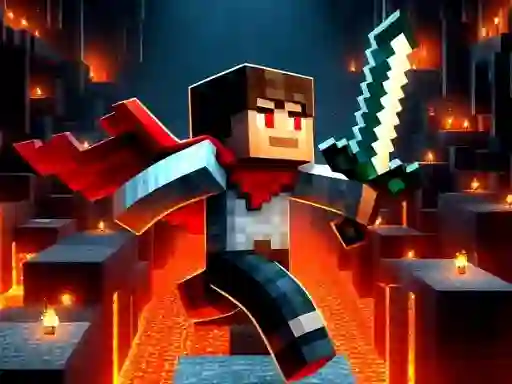 Mchezo Mineblock Obby online