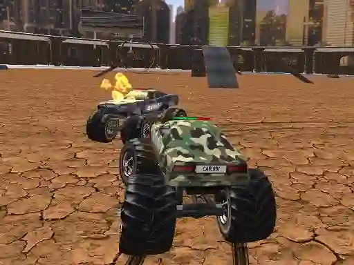 Mchezo Demolition Monster Truck Army online