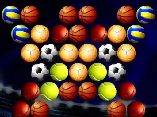 Mchezo Bubble Shooter Golden Football online