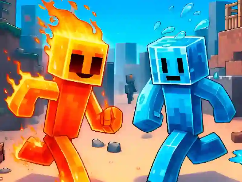 Mchezo Fire and Water Stickman online