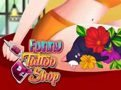 Mchezo Funny Tattoo Shop online