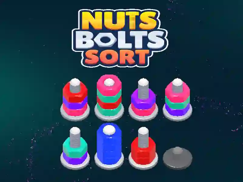 Mchezo Nuts Bolts Sort online