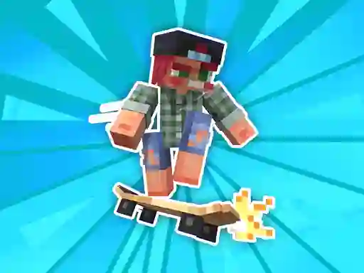 Mchezo Noob and Pro Skateboarding online