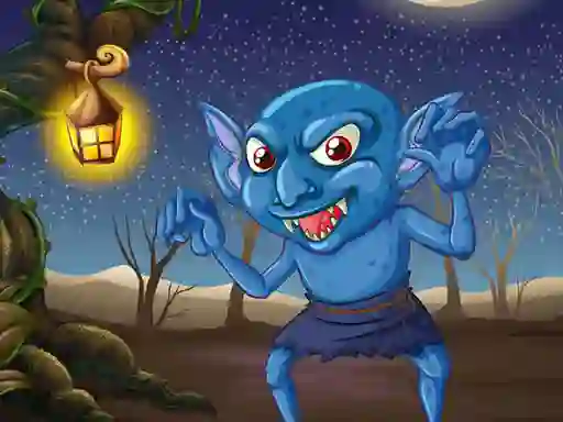 Mchezo Goblin Fight Match 3 online
