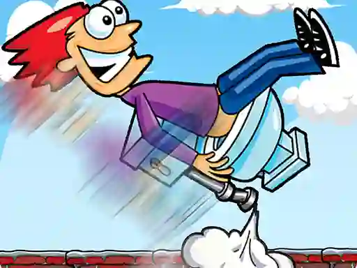 Mchezo Farting Flippy King online