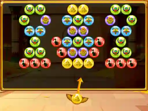 Mchezo Bubble Shooter Egypt online
